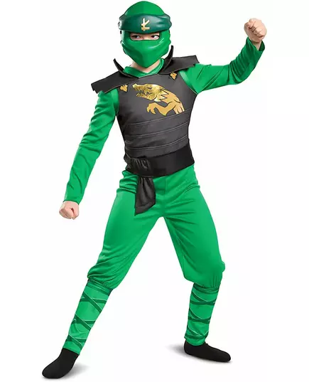 Déguisement LEGACY Lloyd Ninjago - LEGO™ enfant, Taille: 7–8 ans (124–136 cm)
