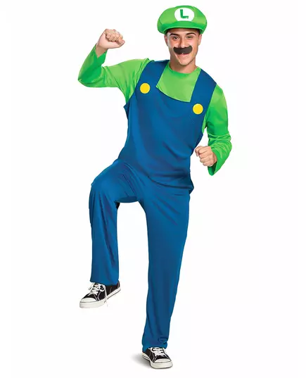 Déguisement Luigi™ classique adulte, Taille: Medium