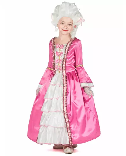 Marie-Antoinette kinderkostuum, Maat: 7–9 jaar(120–130 cm)