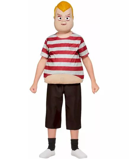 Déguisement Pugsley Famille Addams™ enfant, Taille: 4–6 ans (115/128 cm)