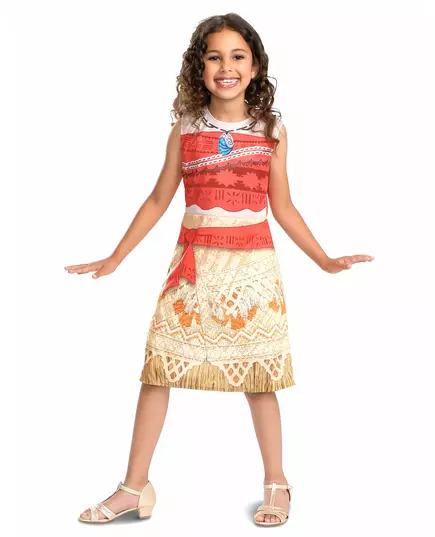 Déguisement Vaiana™ basique fille, Taille: 5–6 ans (109–126 cm)