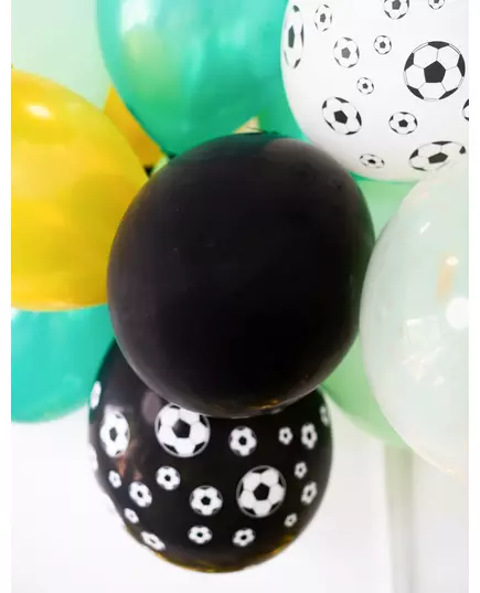 12 Ballons noirs 28 cm, image 2