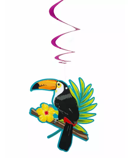 2 Suspensions spirales toucan 85 cm, image 2