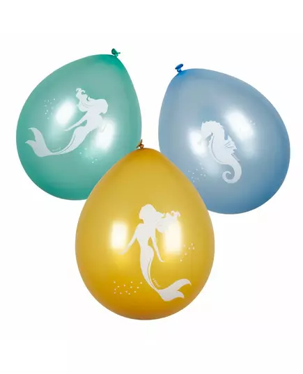 6 Zeemeermin Lagune Ballonnen 25 cm, image 2