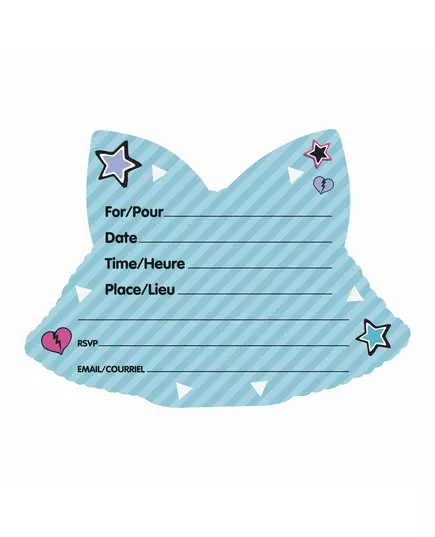 8 Cartons d'invitation LOL Surprise™ 10 x 14 cm, image 2