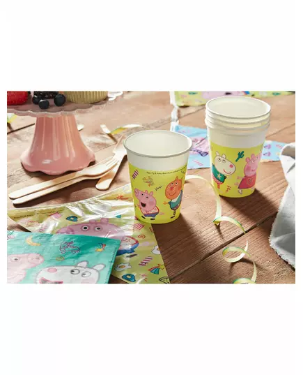 8 kartonnen Peppa Pig™ bekers, image 2