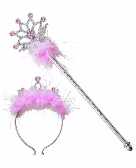 Baguette et tiare princesse rose, image 2