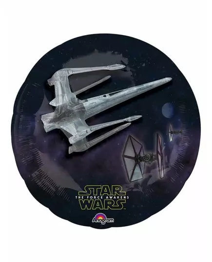 Ballon en aluminium Les Méchants Star Wars VII™ 81 x 81 cm, image 2