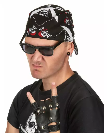 Bandana squelette pirate, image 2