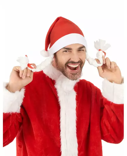 Kerstmuts met vlechten voor volwassenen, image 2
