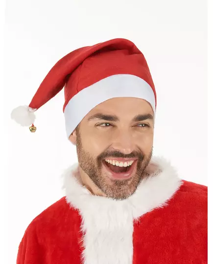 Bonnet de Noël avec grelot adulte, image 2