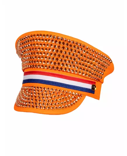 Casquette à strass Hollande adulte, image 2