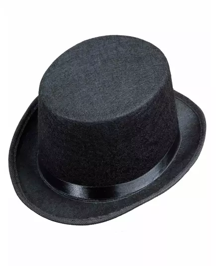 Chapeau haut de forme noir enfant, image 2