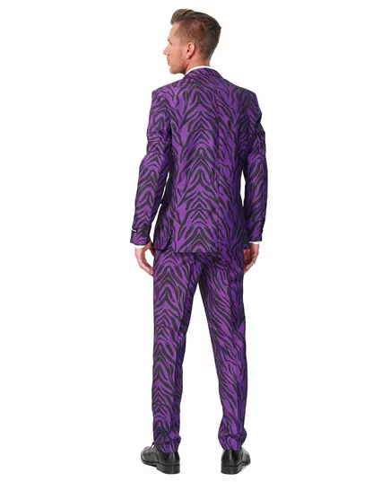 Costume Mr. Tiger violet homme Suitmeister™, Taille: Small (EU 44–46), image 2