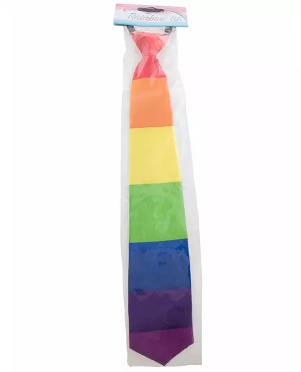 Cravate arc-en-ciel adulte, image 2