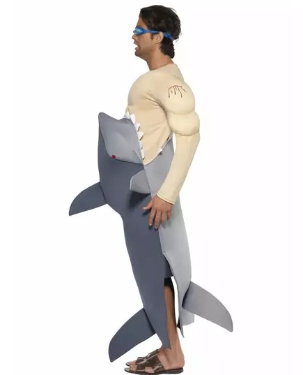 Déguisement dents de la mer homme, image 2