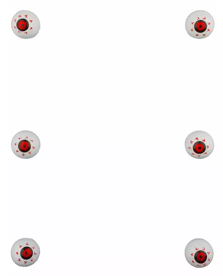 6 rode ogen decoraties, image 2