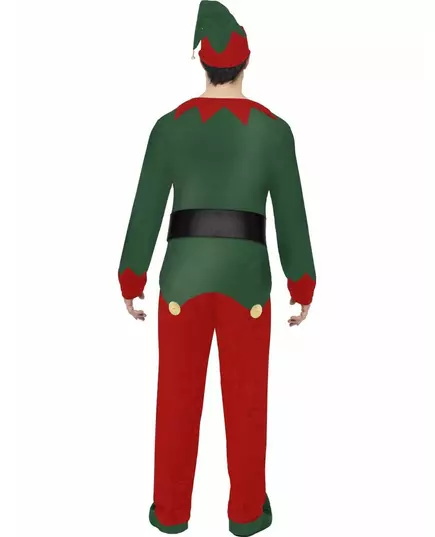 Verkleedkostuum Elf voor heren Kerst, Maat: Large, image 2