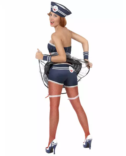 Déguisement marin sexy robe bustier femme, image 2