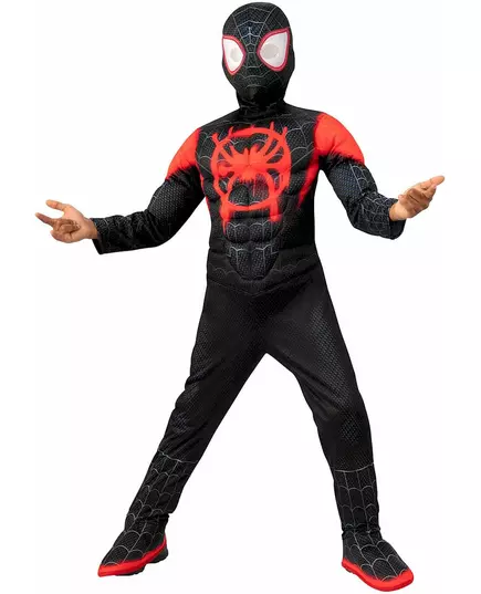 Déguisement Spiderman Miles Morales™ luxe enfant, Taille: 5–6 ans (110 à 116 cm)