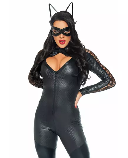 Déguisement super-chat sexy femme, Taille: Small (36–38), image 2