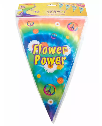 Guirlande fanion hippie 5 m, image 2