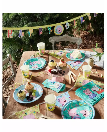 Guirlande Happy Birthday Peppa Pig™ 2 m, image 2