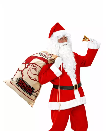 Hotte de Noël en jute 50 x 80 cm, image 2