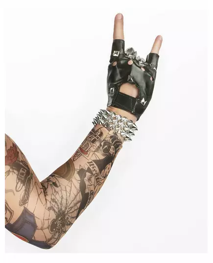 Punkhandschoen zonder vingers, image 2