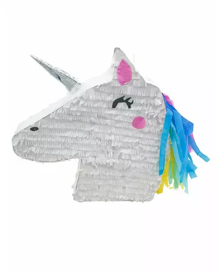 Piñata tête de licorne kawaï 47 x 32 x 8 cm, image 2