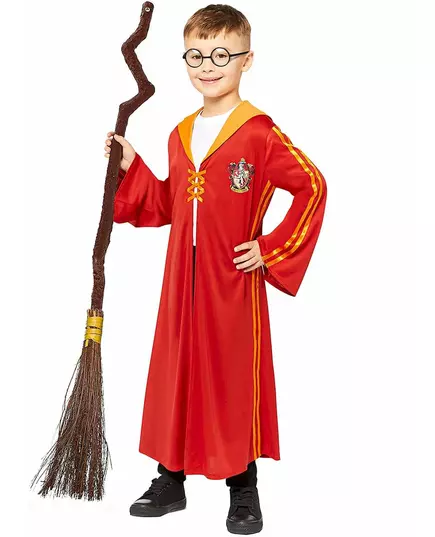 Harry Potter Quidditch-gewaad voor kinderen, Maat: 10–12 jaar (146 cm)