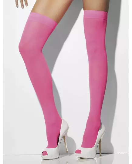 Roze fluo kousen, image 2