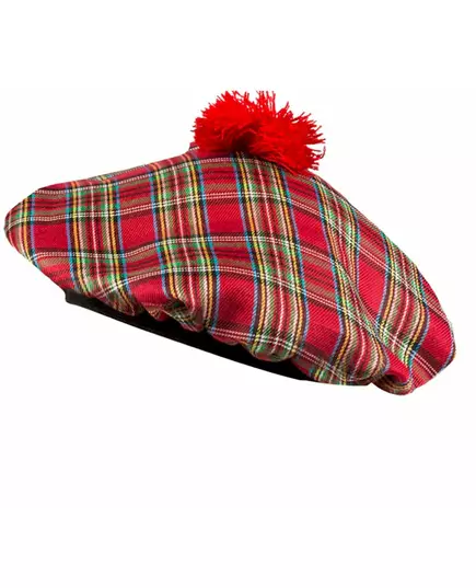 Béret écossais rouge adulte, image 2