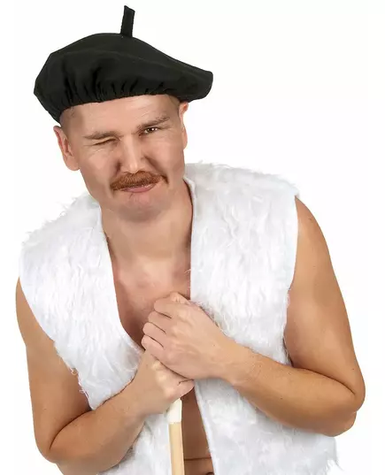 Béret traditionnel noir, image 2