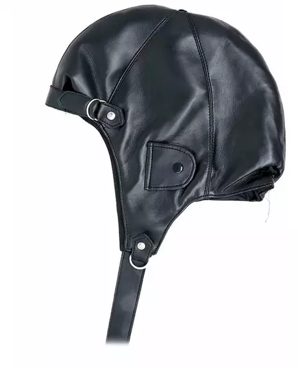 Bonnet aviateur noir adulte, image 2