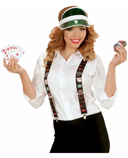 Pokerspeler bretels voor volwassenen, image 2
