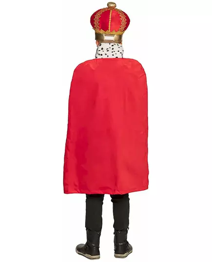 Rode koning cape voor jongens, image 2