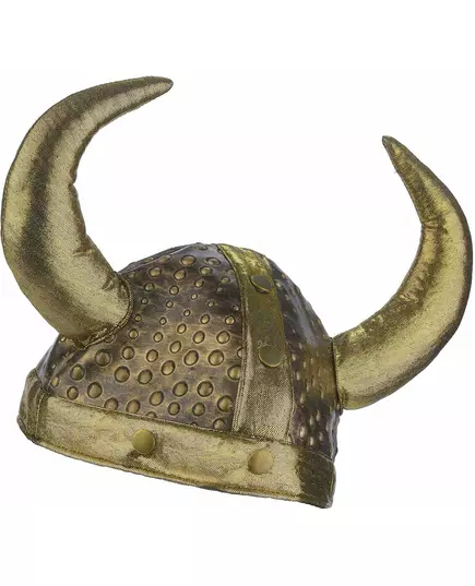Casque viking souple métallisé adulte, image 2