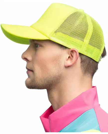 Casquette jaune fluo adulte, image 2