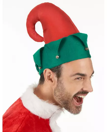 Elfen muts met belletjes voor volwassenen, image 2