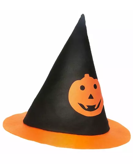 Heksen hoed pompoen voor kinderen Halloween, image 2