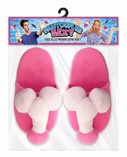 Chaussons humoristiques zizi adulte, image 2