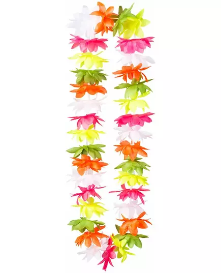 Fluokleurige Hawaii ketting voor volwassenen, image 2