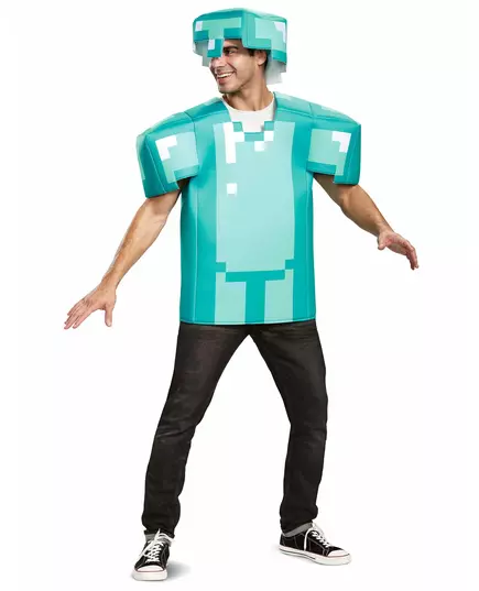Déguisement armure Minecraft™ adulte, image 2