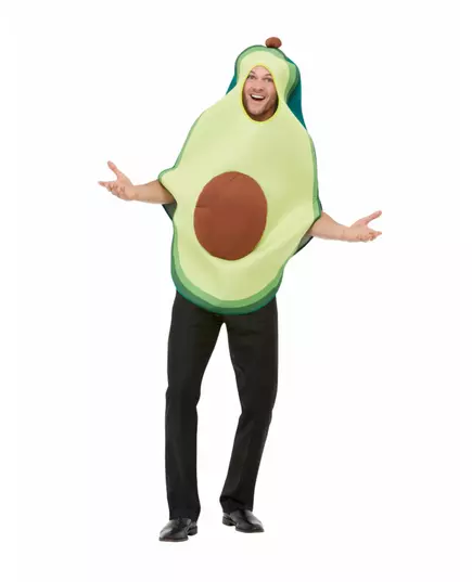 Vermomming groene avocado voor volwassenen, image 2
