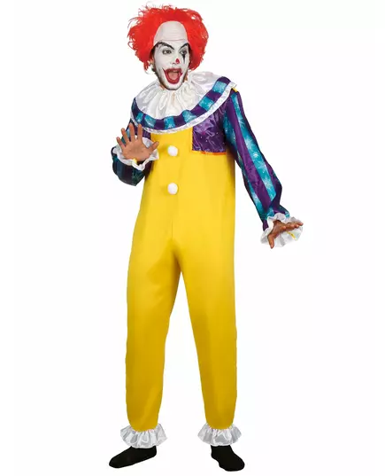 Horror clownvermomming volwassenen, Maat: Large, image 2