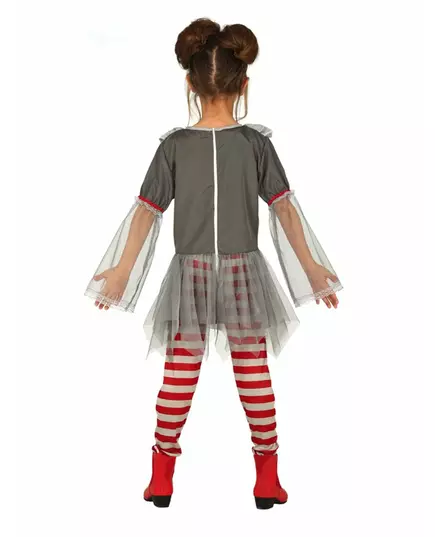 Clown vermomming psychopaat leggings meisje, Maat: 3–4 jaar (95–105 cm), image 2