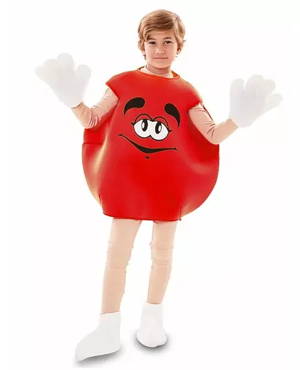Rood snoepkostuum voor kinderen, image 2