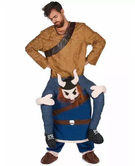Déguisement à dos de viking adulte, image 2