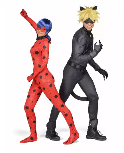 Ladybug Miraculous™ kostuum voor volwassenen, Maat: X-Small, image 2